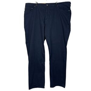 NEW Polo Ralph Lauren Mens Classic Fit Stretch Mens 48Bx34 Navy Blue Chino Pants